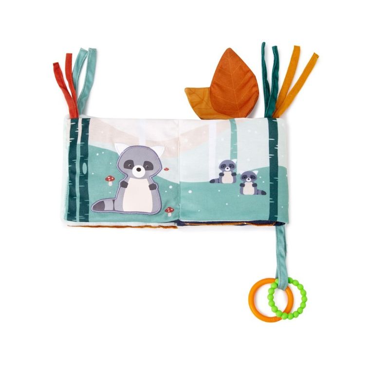 Little Big Friends, pierwsza książeczka aktywizująca 2w1, las