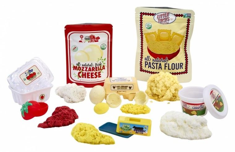 Little Tikes, Creative Chefs, Italian Dinner Kit, Włoska Kolacja, zestaw kuchenny z maszynką do makaronu