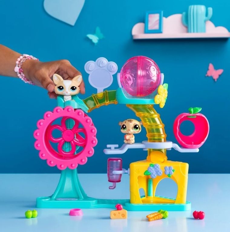 Littlest Pet Shop, fabryka zabawy, zestaw figurek