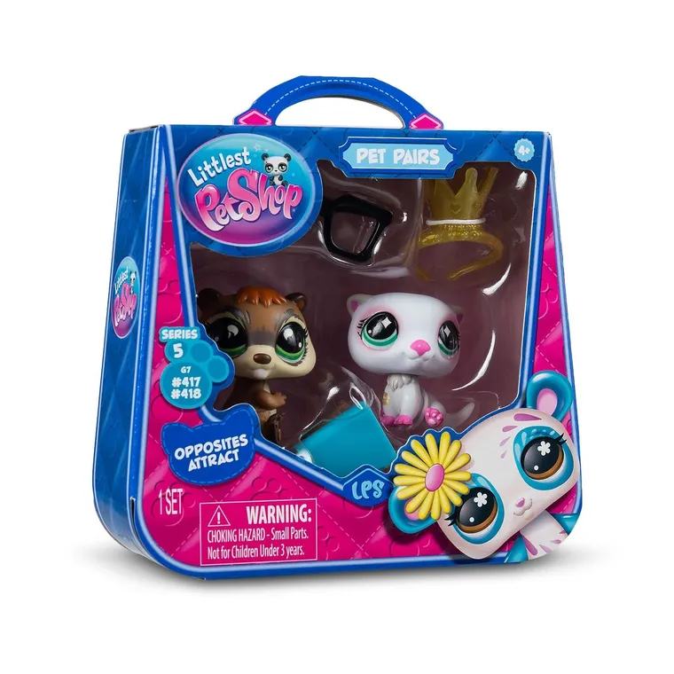 Littlest Pet Shop, Opposites Attract, zestaw 2 figurek