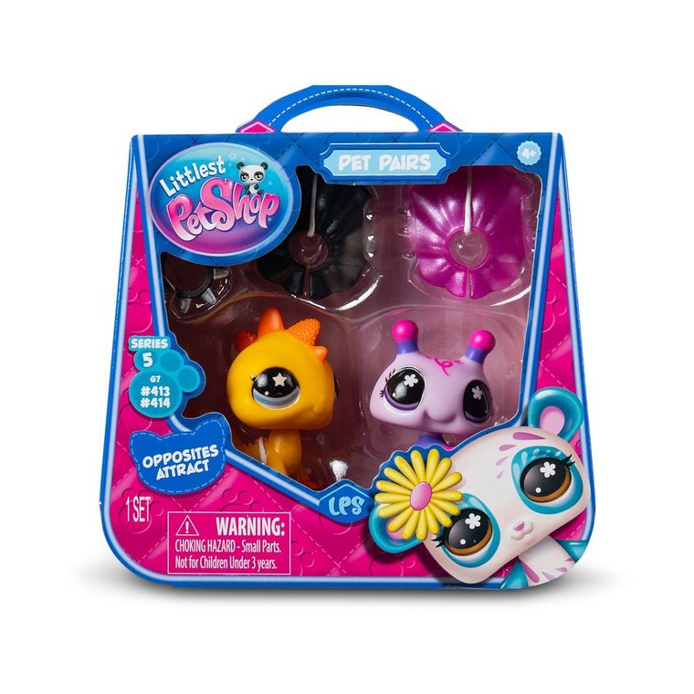 Littlest Pet Shop, Opposites Attract, zestaw 2 figurek
