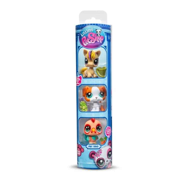 Littlest Pet Shop, Pet Trio, zestaw 3 figurek