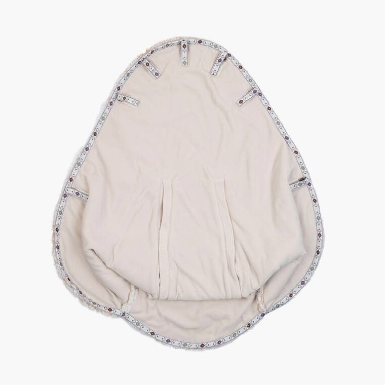 Lodger, Fleece, Birch, zimowy śpiworek do wózka, polarowy, beżowy