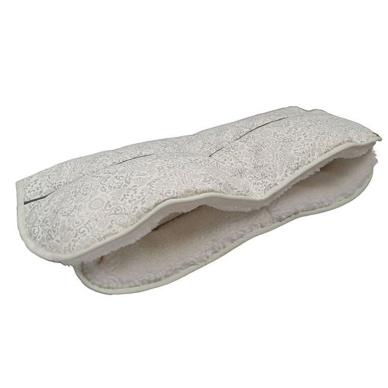 Lodger, Taslon, Drizzle, mufka do wózka, wodoodporna, szary