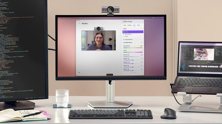 Logitech, MX Brio 705, webcam, kamerka internetowa, graphite