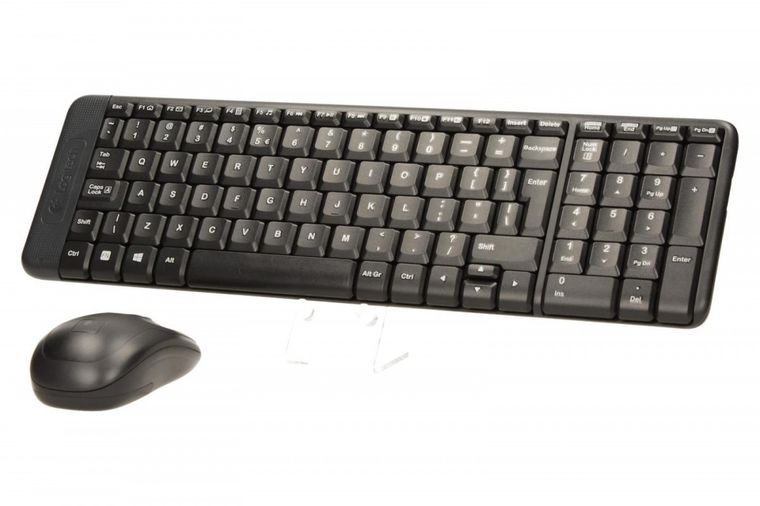 Logitech, zestaw bezprzewodowy klawiatura i mysz MK220 920-003168