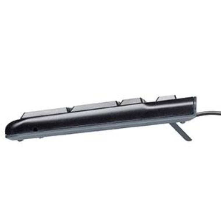 Logitech, zestaw, klawiatura membranowa, mysz optyczna, 1000 dpi, MK120, 920-002562, USB 2.0, US, czarny