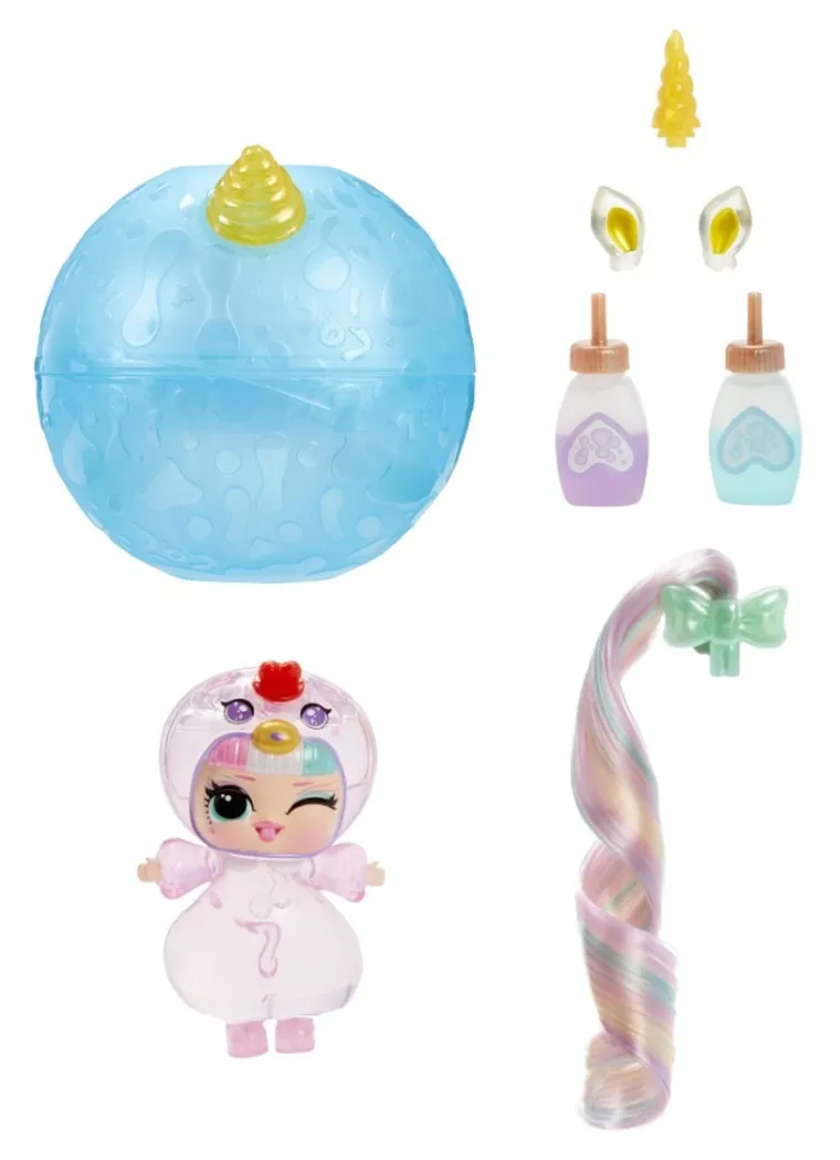 L.O.L. Surprise, Just Add Water, mini laleczka w kuli, 3 szt.