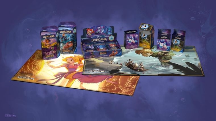 Lorcana, Disney, Playmat, mata do gry, Roszpunka