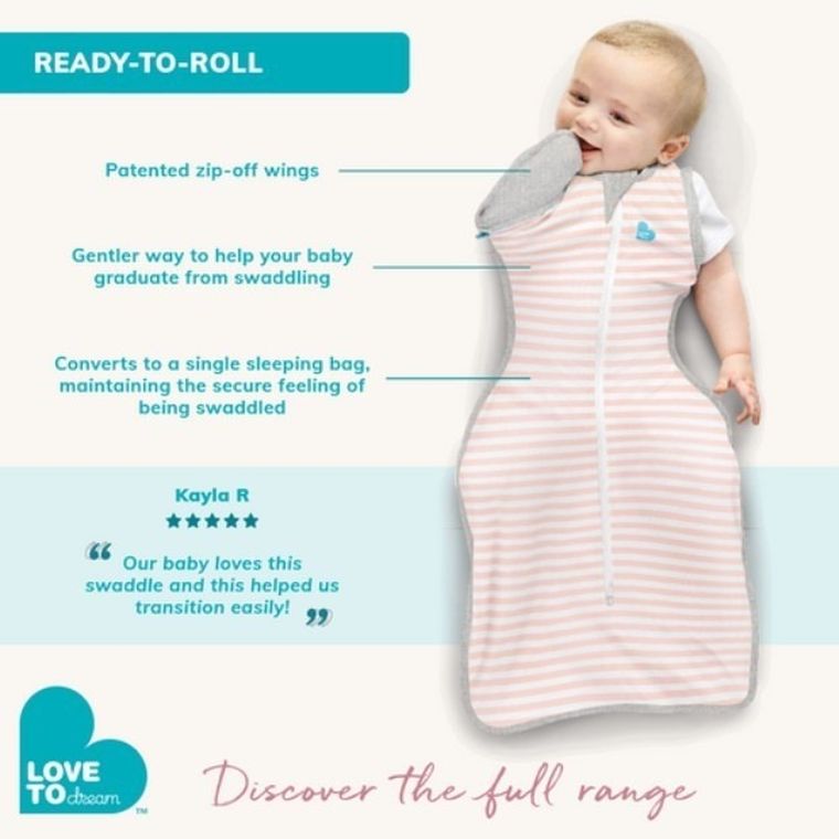 Love to Dream, Transition Bag, Niedźwiadek, otulacz przejściowy, śpiworek, szary, TOG 2-3.5, rozmiar L