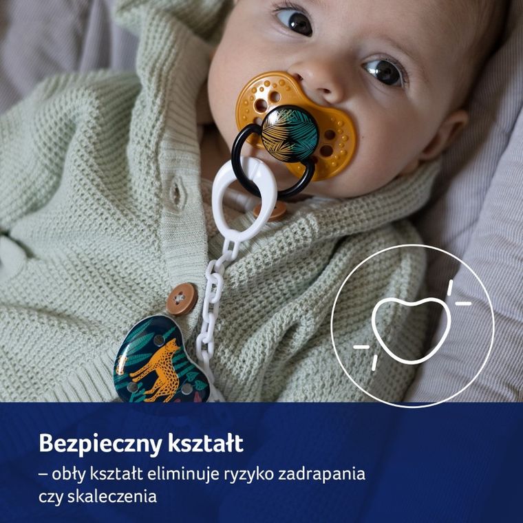 Lovi, Jungle Vibes, łańcuszek do smoczka