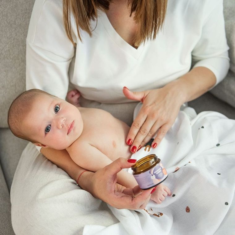 LullaLove, mazidło relaksacyjne do masażu, lawenda, mandarynka, rumianek, 50 ml