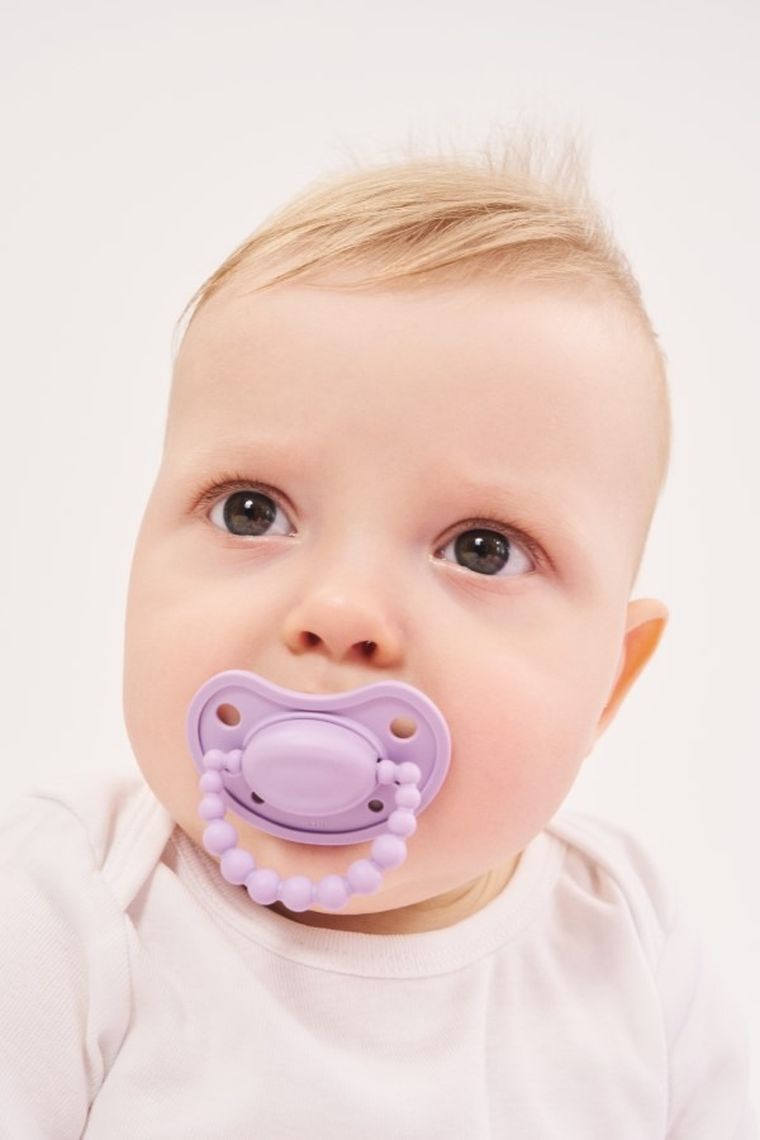 LUU Kids, smoczek pozycjonujący, French Lavender, 3-6m