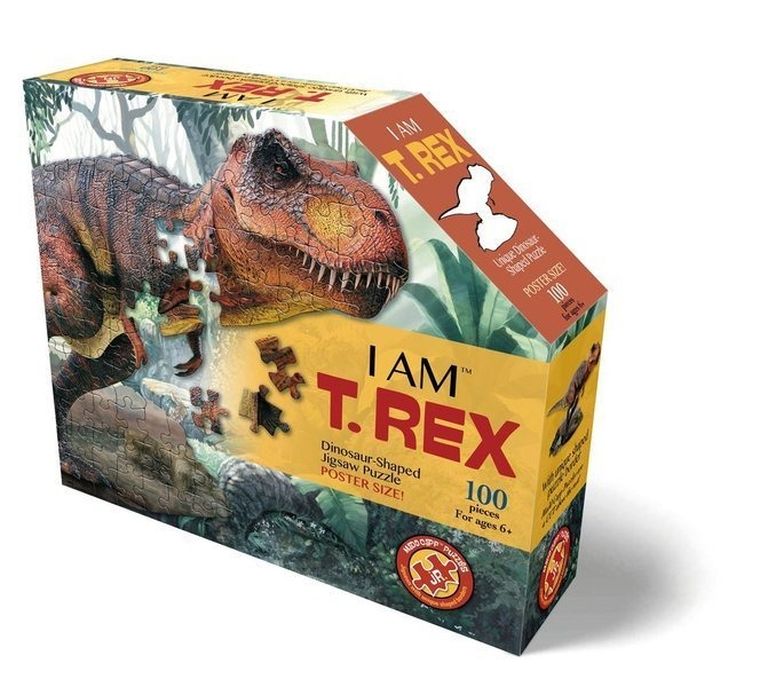 Madd Capp, I am T-REX, puzzle konturowe, 100 elementów