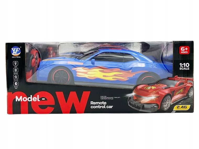 Madej, auto sportowe, pojazd zdalnie sterowany, 2.4G, USB, 1 szt.