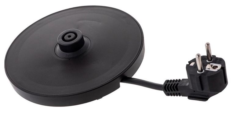 Maestro, czajnik elektryczny, szklany, czarny, 2200W, MR-061