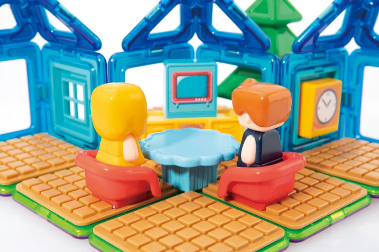 Magformers, Maggy's House, klocki magnetyczne, 33 elementy