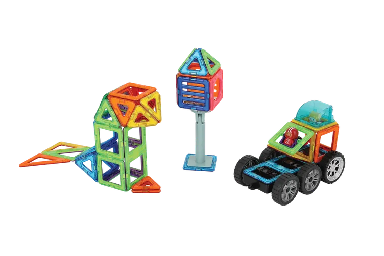 Magformers, Vehicle, Wow Plus Set, klocki magnetyczne, 18 elementów