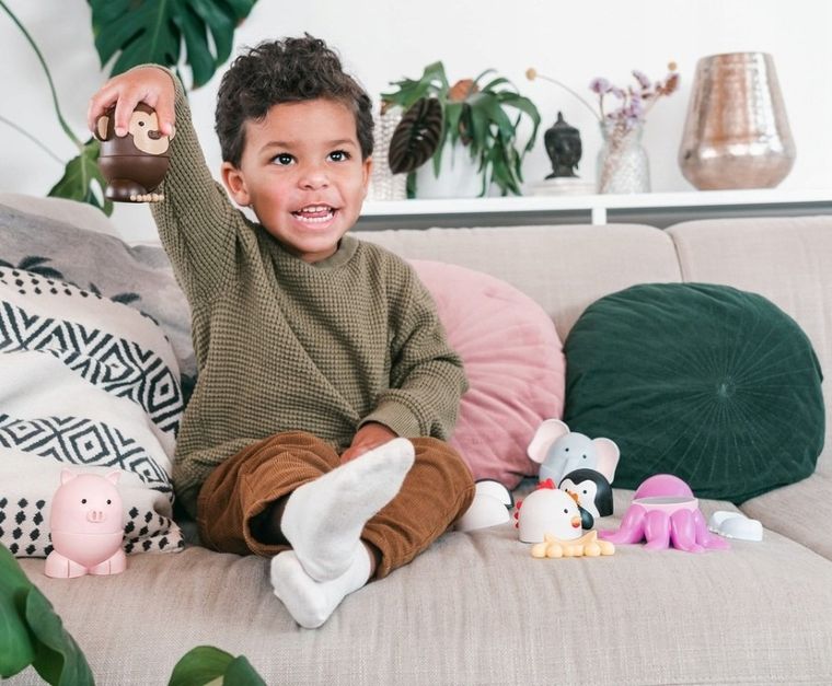 Magimals, zwierzęta morskie, figurki magnetyczne, zabawka do kąpieli