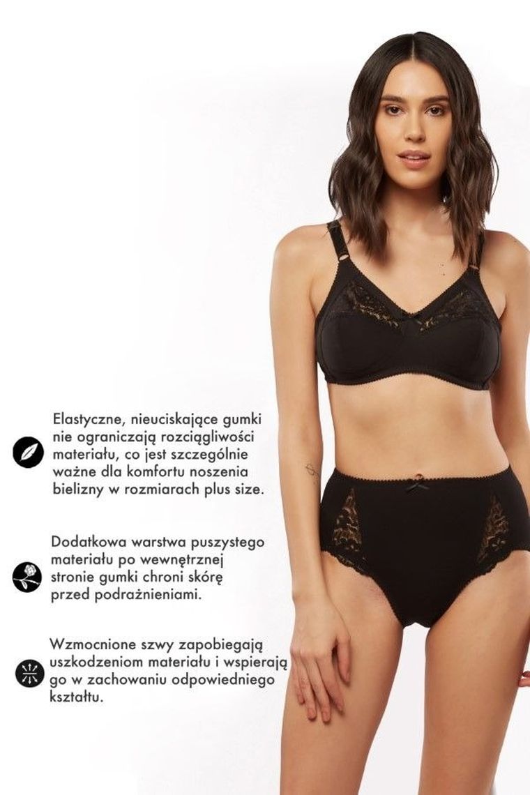 Majtki figi damskie, mix, zestaw, 3 szt., Uniconf