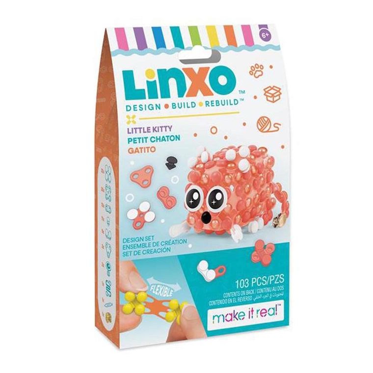 Make it Real, LinXo, Mały przyjaciel, zestaw do tworzenia dekoracji i biżuterii, 1 szt.
