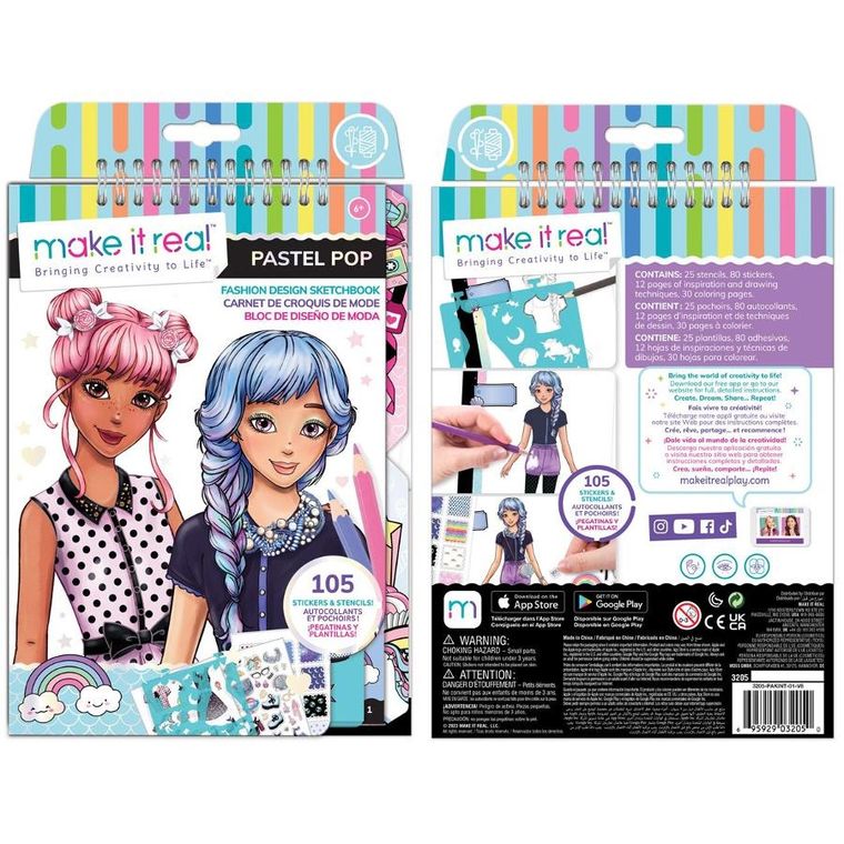 Make it Real, szkicownik, zestaw kreatywny