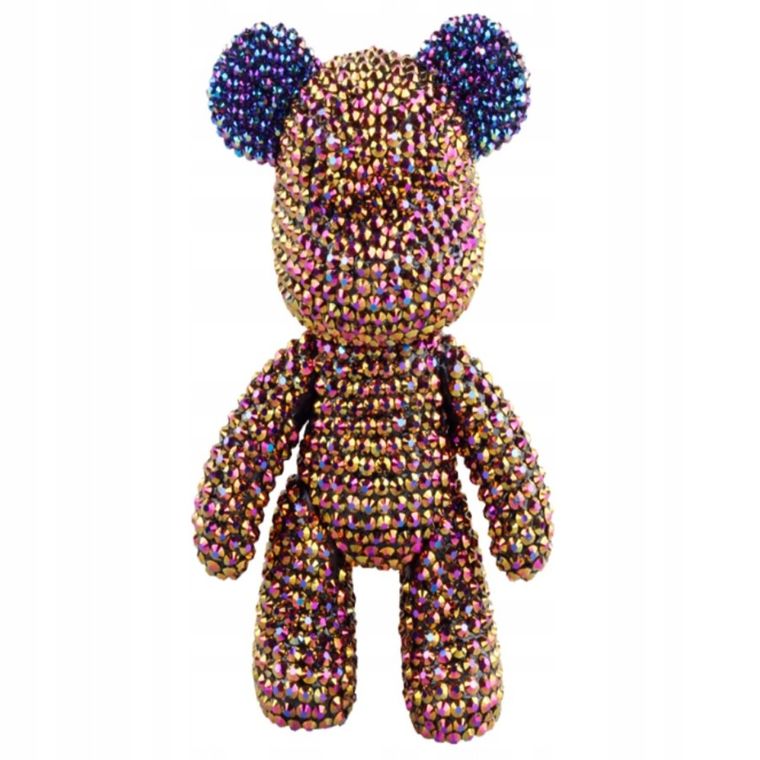 Maksik, figurka diamentowa, zestaw artystyczny, Miś