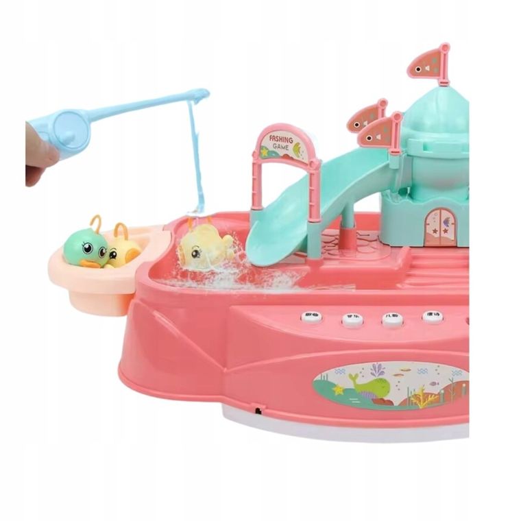 Maksik, łowienie rybek, gra zręcznościowa