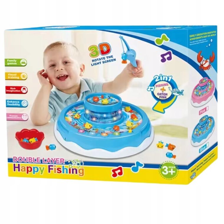 Maksik, łowienie rybek, gra zręcznościowa