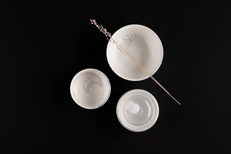 Maku, ceramiczna miseczka z wieczkiem, ø 13 cm