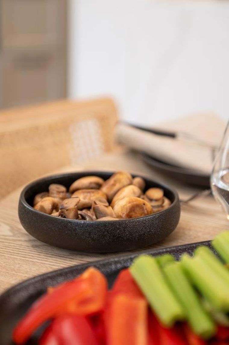 Maku, Robuste, talerz ceramiczny z wysokim rantem, średnica 15,5 cm