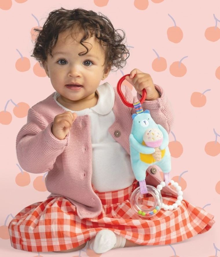 Manhattan Toy, Cherry Blossom, Niedźwiedź, zabawka niemowlęca