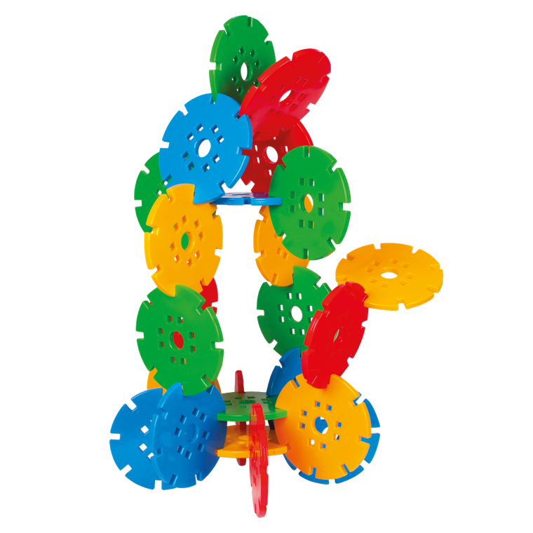 Marioinex, Koła Dydaktyczne, klocki konstrukcyjne XXL, 24 elementy