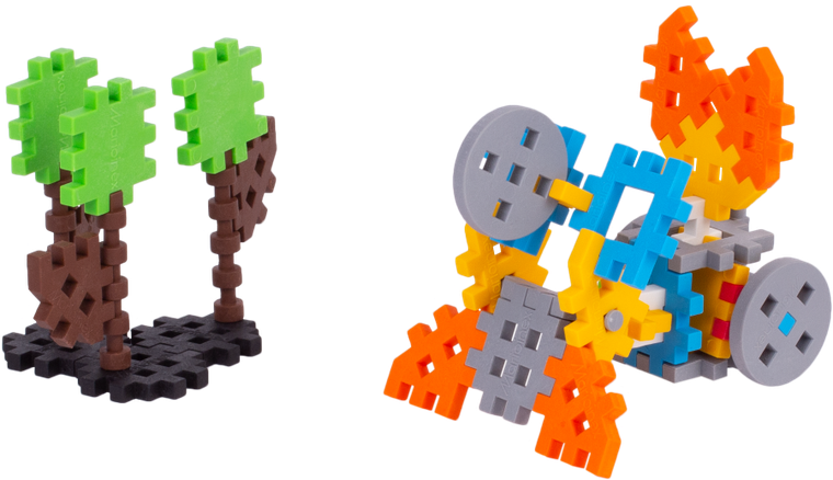 Marioinex, Mini Waffle, Konstruktor, klocki konstrukcyjne, 140 elementów