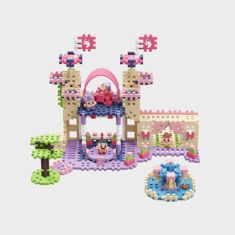 Marioinex, Mini Waffle, Księżniczka, klocki konstrukcyjne, 280 elementów