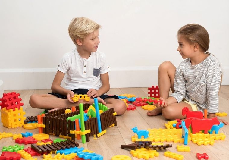 Marioinex, Waffle, klocki konstrukcyjne, 48 elementów