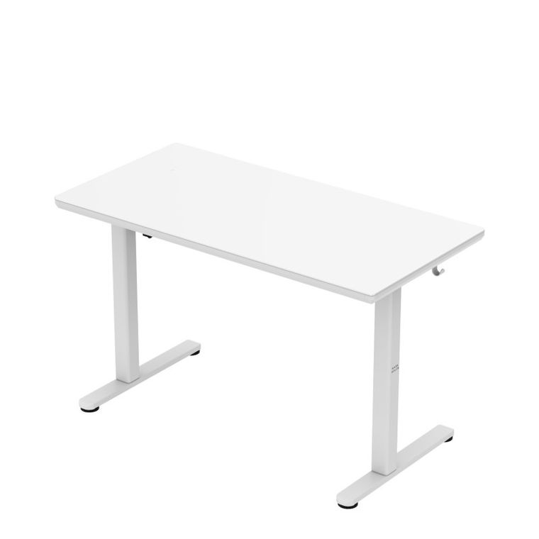 Mark Adler, Leader 8.5 White, biurko elektryczne, ze szklanym blatem, 120 cm