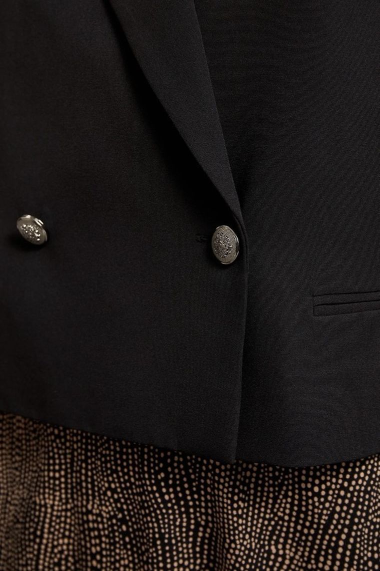 Marynarka damska, czarna, Moodo