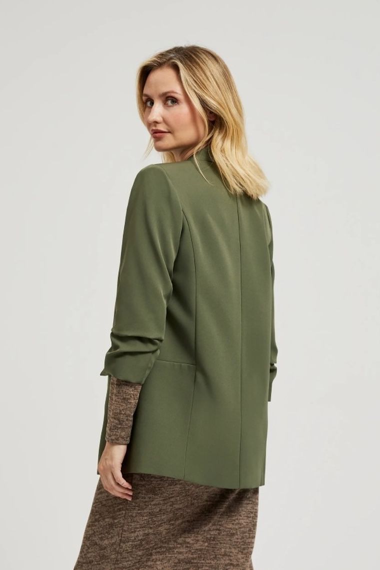 Marynarka damska, khaki, Moodo