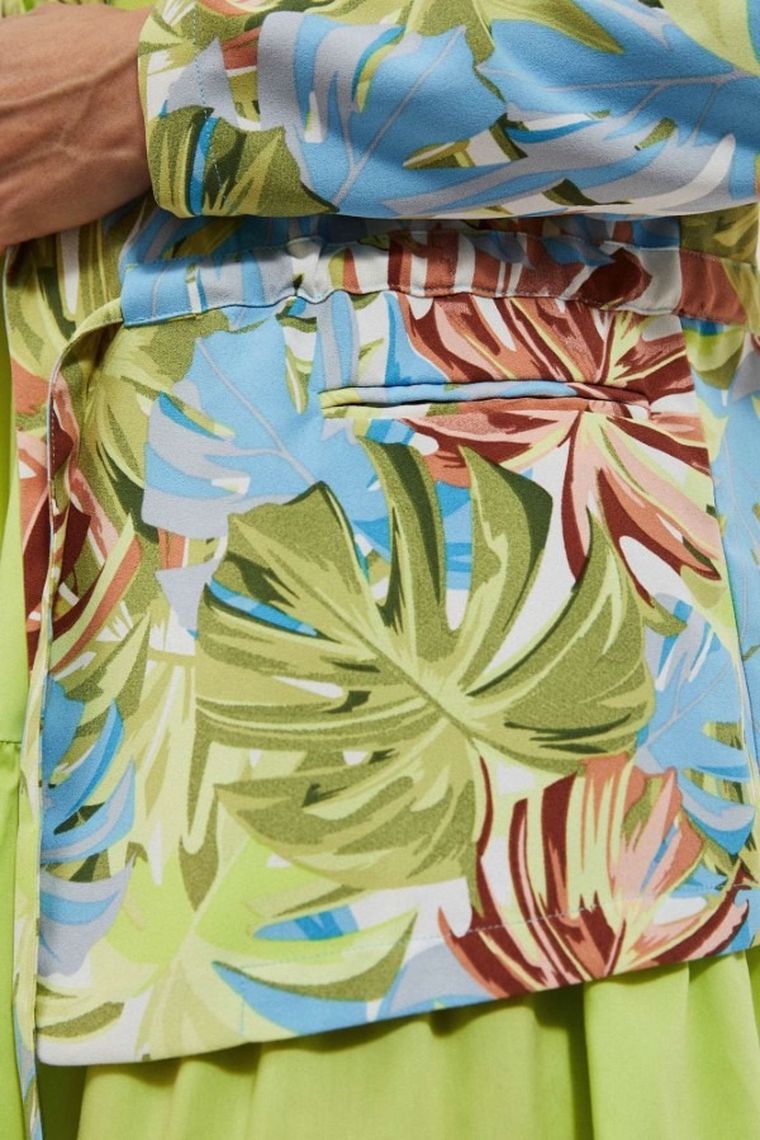 Marynarka damska, niebieska, Moodo