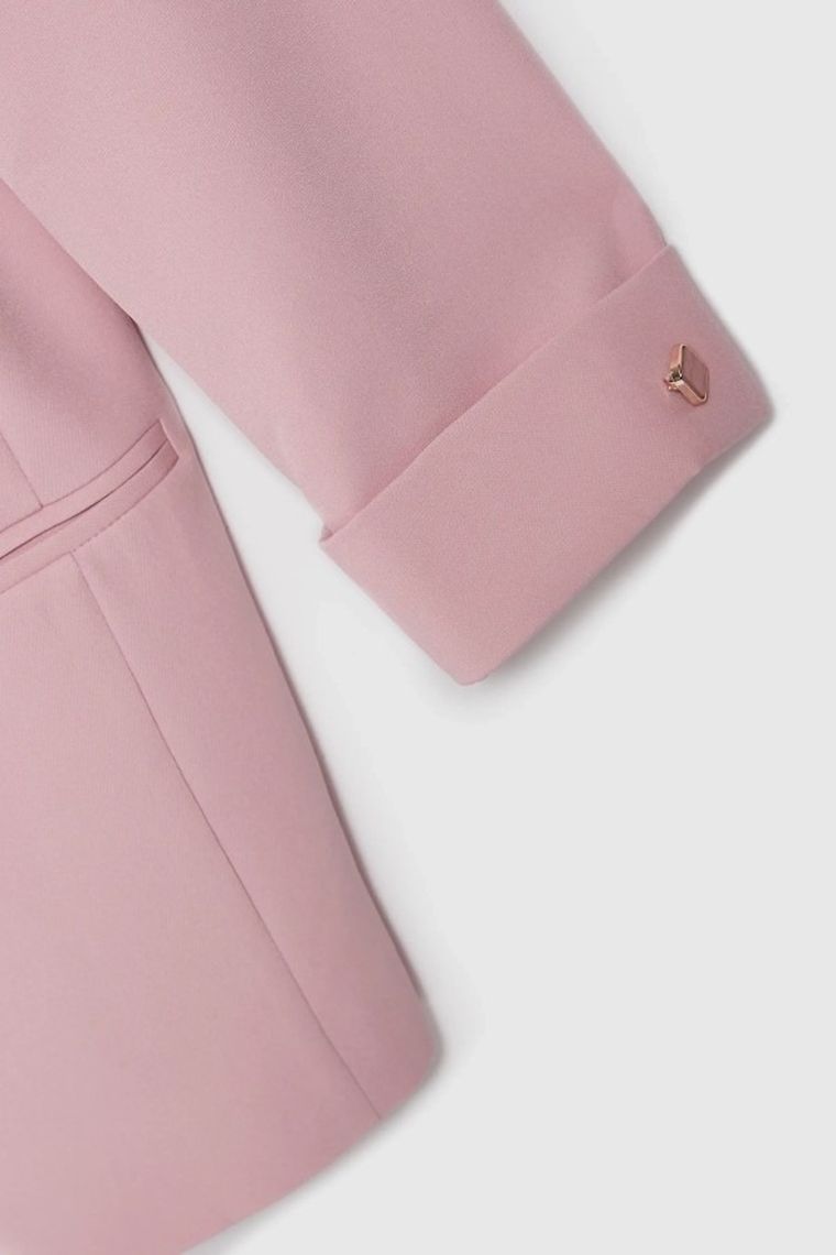 Marynarka damska, różowa, Moodo