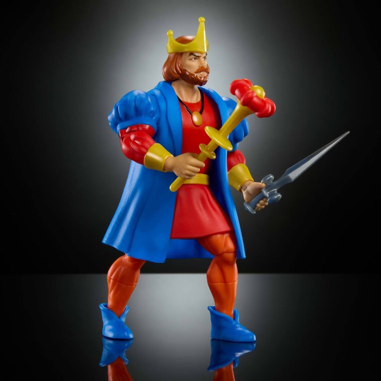 Masters of the Universe Origins, 200X Cartoon Collection, Król Randor, figurka, 14 cm