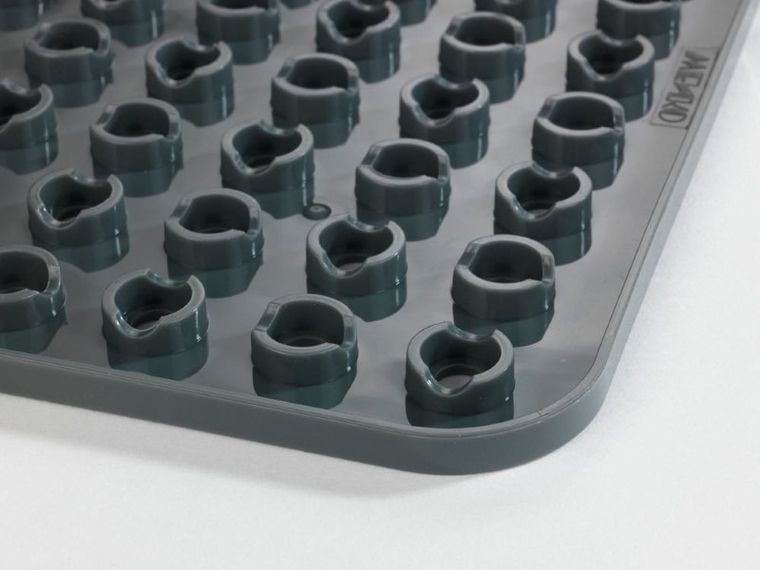 Mata ochronna do zlewozmywaka, szara, 31-27,5 cm