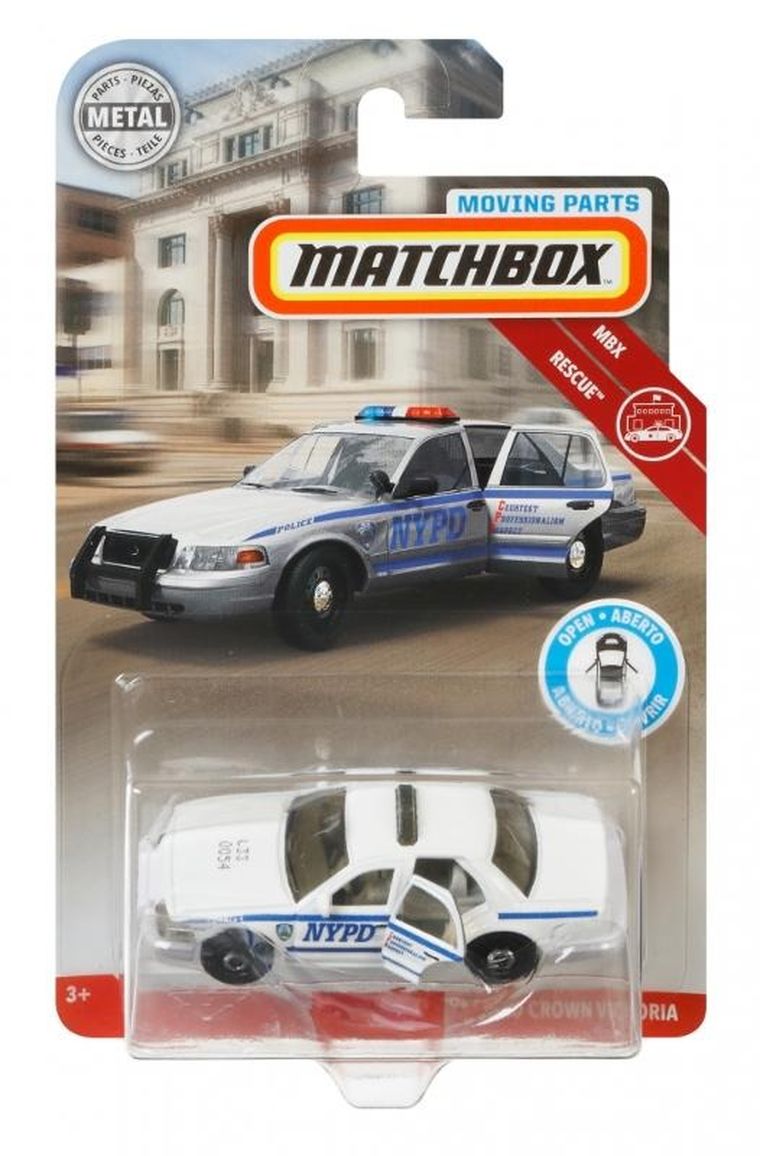 Matchbox, Samochody akcji, skala 1:64, 1 szt.