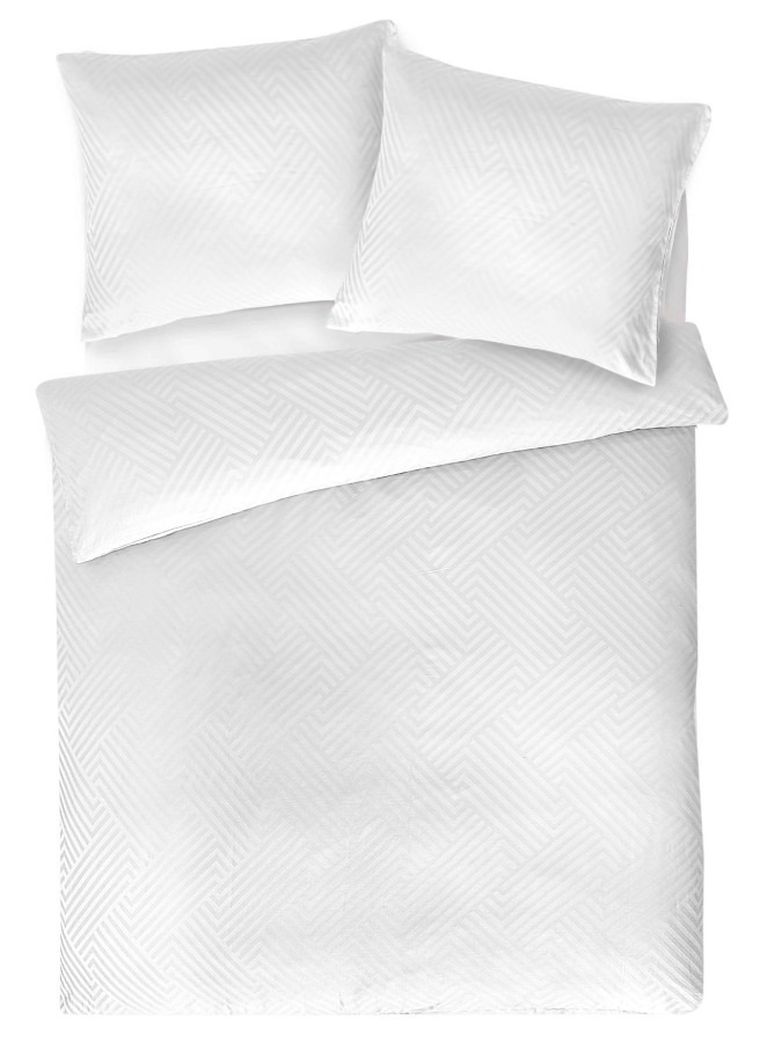 Matex, 3-częściowy komplet pościeli, adamaszek geometryczny, 200-220 cm