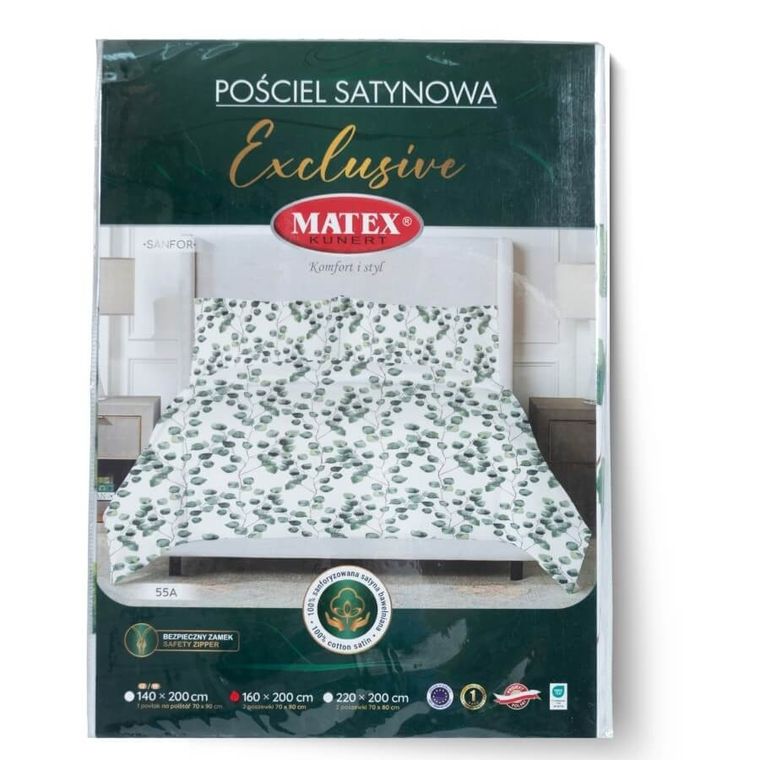 Matex Exclusive, pościel satynowa, 200-220 cm