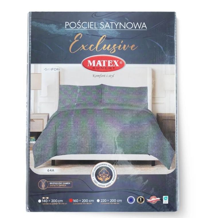 Matex Exclusive, pościel satynowa, 200-220 cm