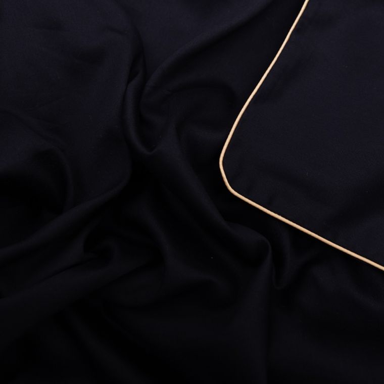 Matex, Gold Line, pościel satynowa, jednobarwna z wypustką, 140-200 cm