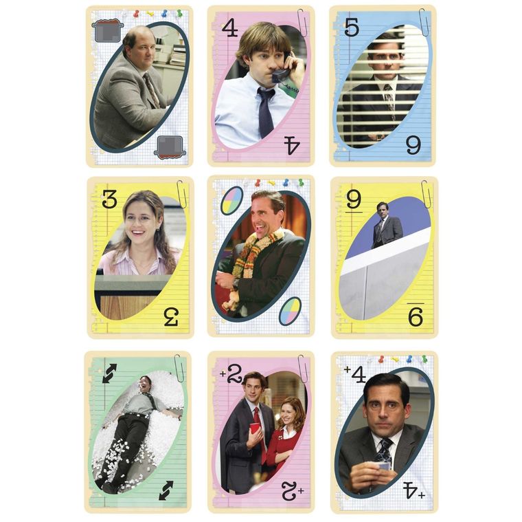 Mattel, UNO The Office, gra karciana