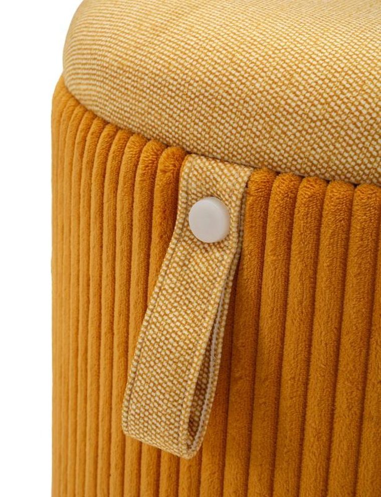 Mauro Ferretti, Bolzano, zestaw puf ze schowkiem, średnica 38 cm, średnica 32 cm